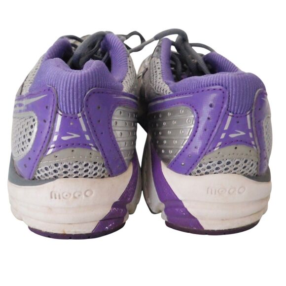 Brooks Addiction 11 Womens Running Shoes Purple Silver MOGO dna Size 9 B - Picture 6 of 8